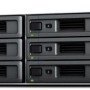 Synology RackStation RS2423+ NAS/storage server Rack (2U) Ryzen Embedded V1780B 8 GB DDR4 0 TB DiskStation Manager Black, Grey