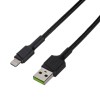 Green Cell KABGC24 lightning cable 0.3 m Black