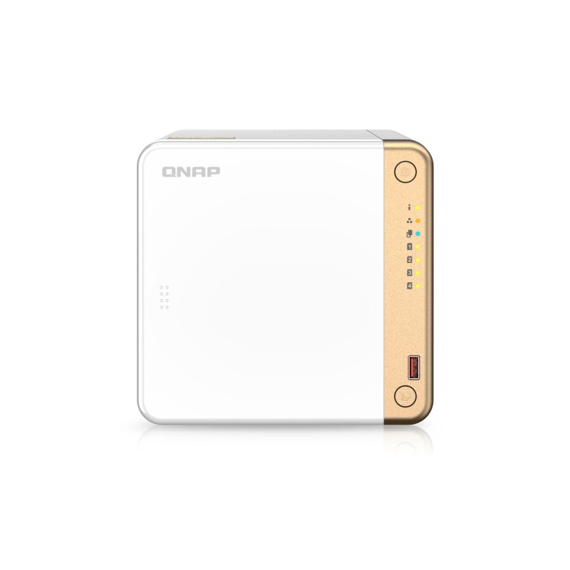 QNAP TS-462-4G NAS/storage server Tower Ethernet LAN White N4505 QNAP TS-462-4G NAS/storage server Tower Ethernet LAN White N4505
