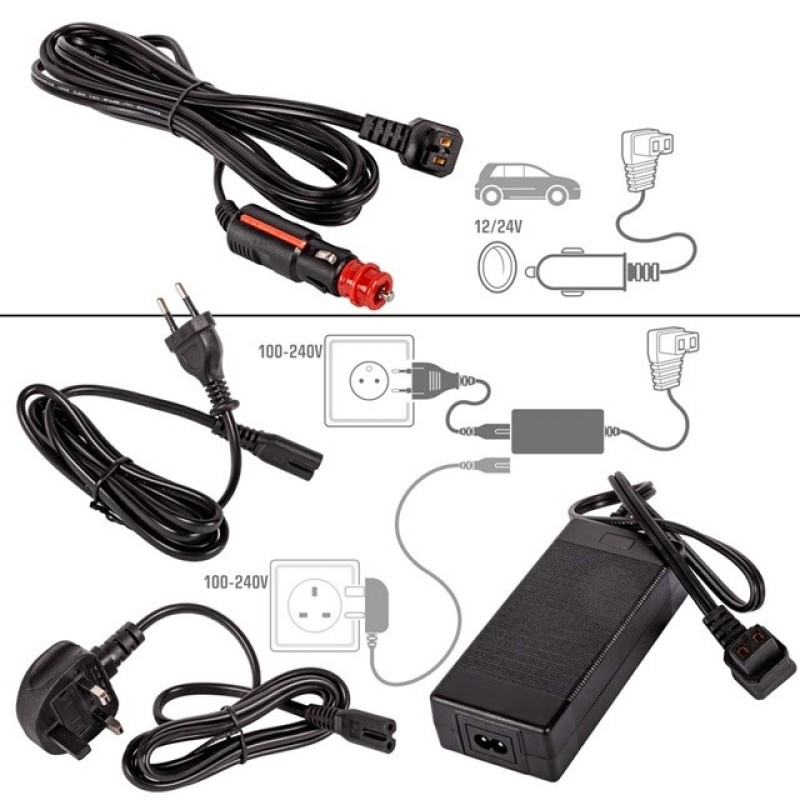 YOLCO GCX37 Black Portable compressor fridge YOLCO GCX37 Black Portable compressor fridge