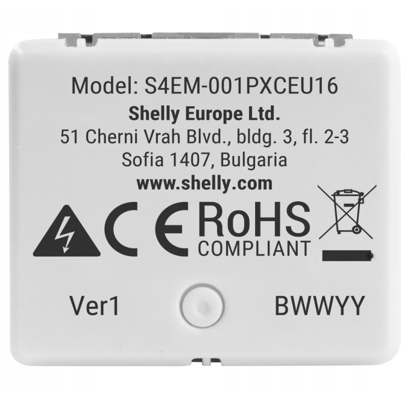 Shelly EM Mini Gen4 WiFi smart energy consumption monitor Shelly EM Mini Gen4 WiFi smart energy consumption monitor