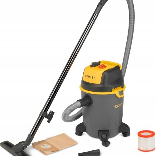 Stanley SXVC20PTE Industrial Vacuum Cleaner Black, Yellow 1200 W Stanley SXVC20PTE Industrial Vacuum Cleaner Black, Yellow 1200 W