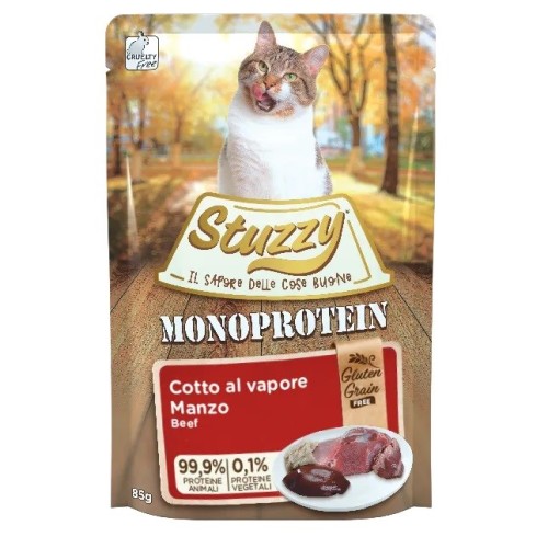 STUZZY Monoprotein Beef - wet cat food - 85 g STUZZY Monoprotein Beef - wet cat food - 85 g