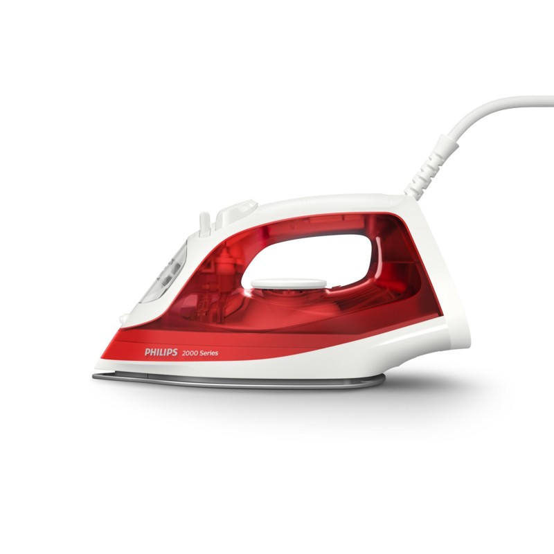 Philips 2000 series DST2010/40 iron Steam iron Non-stick soleplate Red, White Philips 2000 series DST2010/40 iron Steam iron Non-stick soleplate Red, White