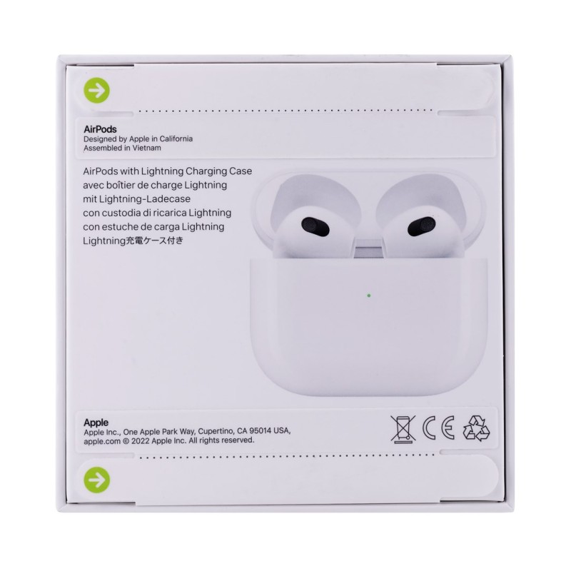 Apple AirPods (3rd generation) with Lightning Charging Case Apple AirPods (3rd generation) with Lightning Charging Case