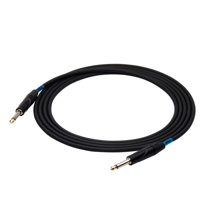 SSQ JMPJMP2 SS-1446 Cable Jack Mono - Jack Mono 2 m Black SSQ JMPJMP2 SS-1446 Cable Jack Mono - Jack Mono 2 m Black