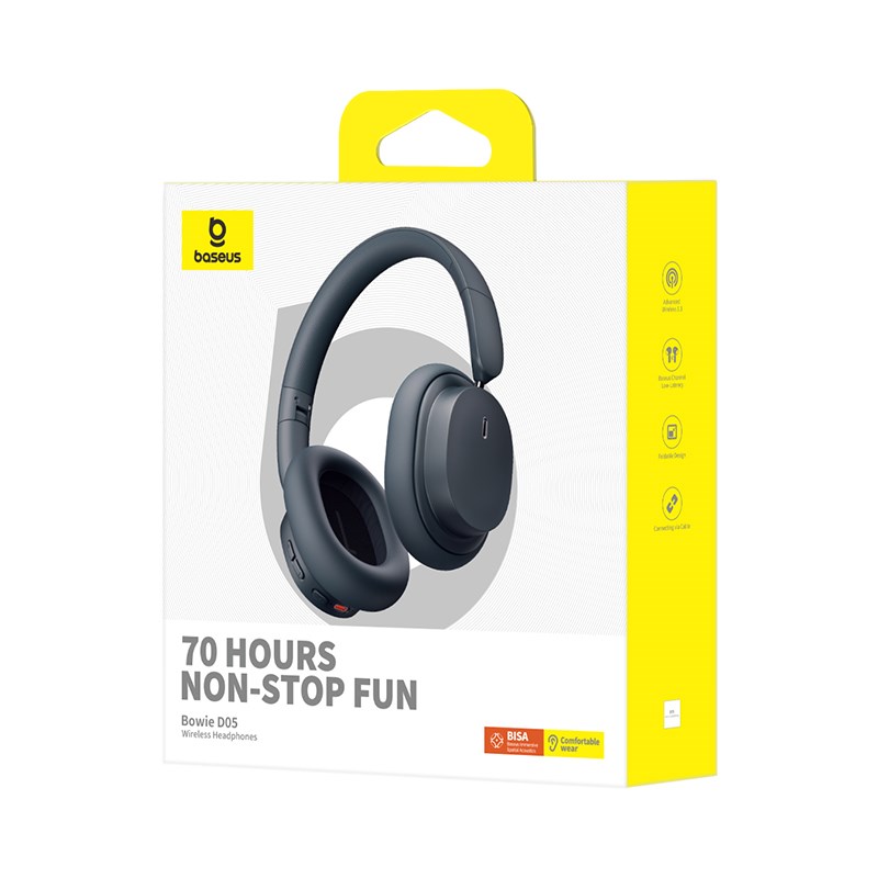 Baseus Bowie D05 Wireless headphones Black Baseus Bowie D05 Wireless headphones Black