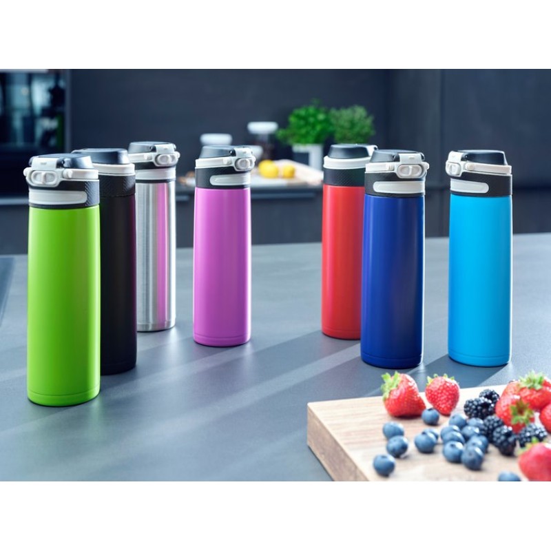 Leifheit 03273 travel mug 600 ml Black, Red Stainless steel Leifheit 03273 travel mug 600 ml Black, Red Stainless steel