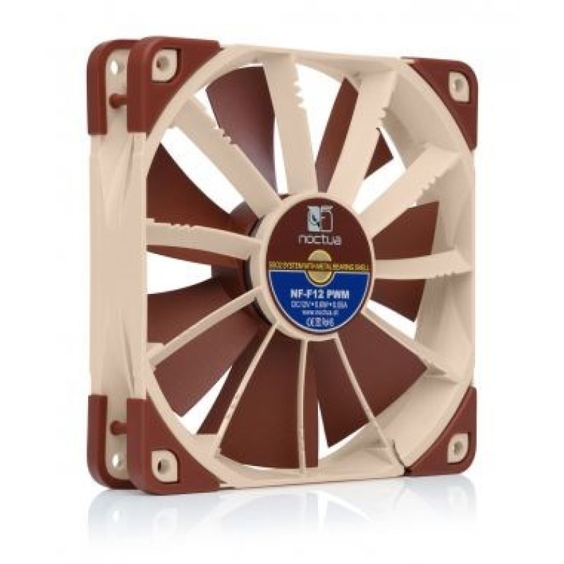 Noctua NOC-NF-F12-PWM Computer case Fan 12 cm Beige, Brown 1 pc(s) Noctua NOC-NF-F12-PWM Computer case Fan 12 cm Beige, Brown 1 pc(s)
