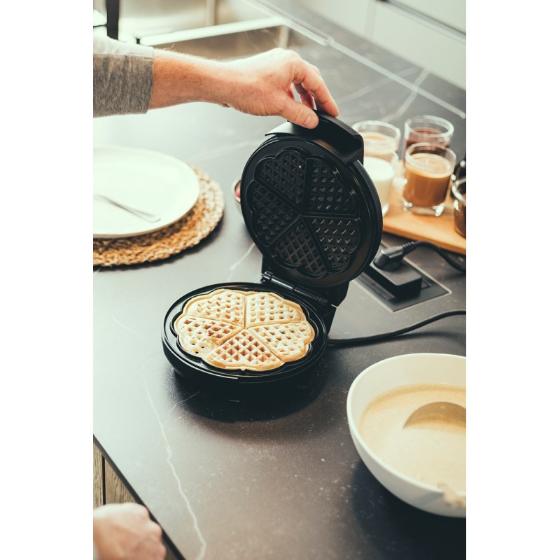 Severin WA 2103 waffle iron 4 waffle(s) 1200 W Black, Silver Severin WA 2103 waffle iron 4 waffle(s) 1200 W Black, Silver