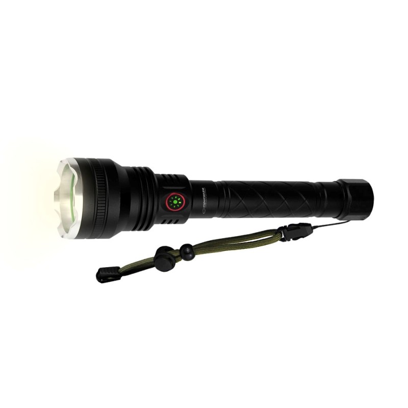 Esperanza EOT068 Flashlight Black, Rechargeable LED Flashlight Esperanza EOT068 Flashlight Black, Rechargeable LED Flashlight