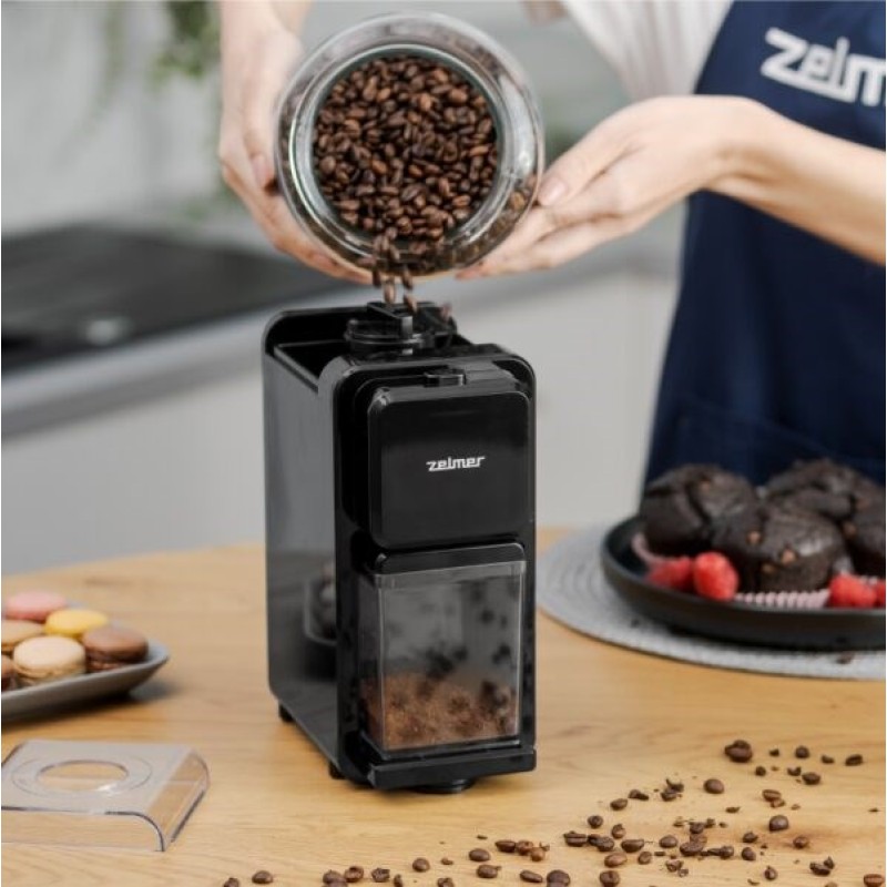 Zelmer Coffee Grinder ZCG7925 Black Zelmer Coffee Grinder ZCG7925 Black