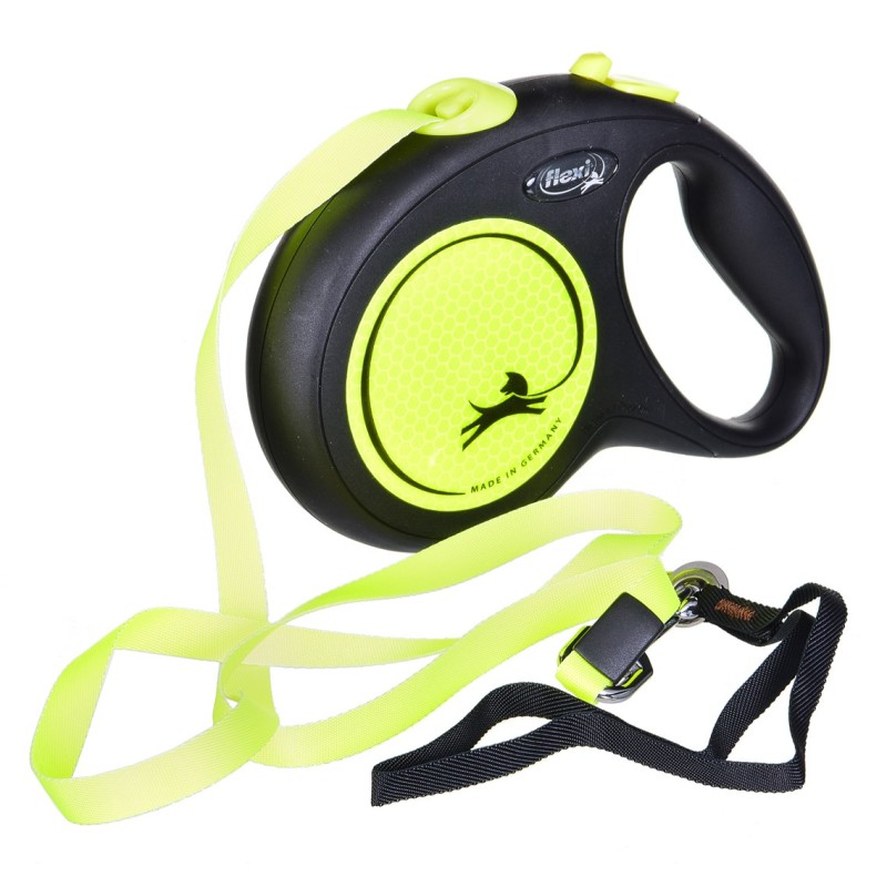 Flexi New Neon L 5 m Dog Retractable lead