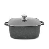 Maestro MR-2828 Pot with lid 28 cm 8 l Black