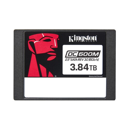Kingston Technology 3840G DC600M (Mixed-Use) 2.5” Enterprise SATA SSD Kingston Technology 3840G DC600M (Mixed-Use) 2.5” Enterprise SATA SSD