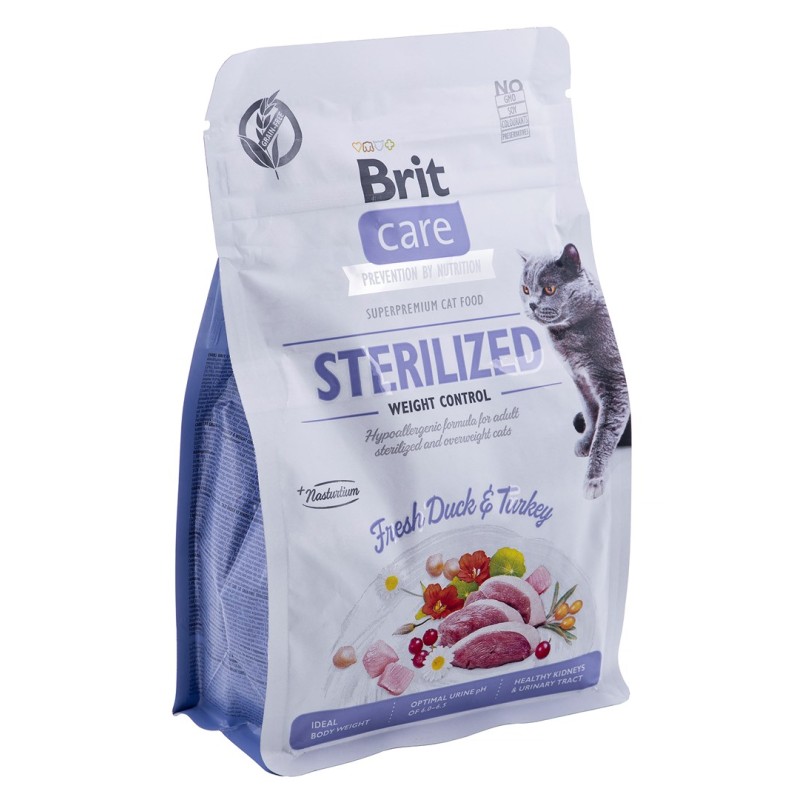 BRIT Care Grain-Free Sterilized Weight Control - dry cat food - 400 g BRIT Care Grain-Free Sterilized Weight Control - dry cat food - 400 g