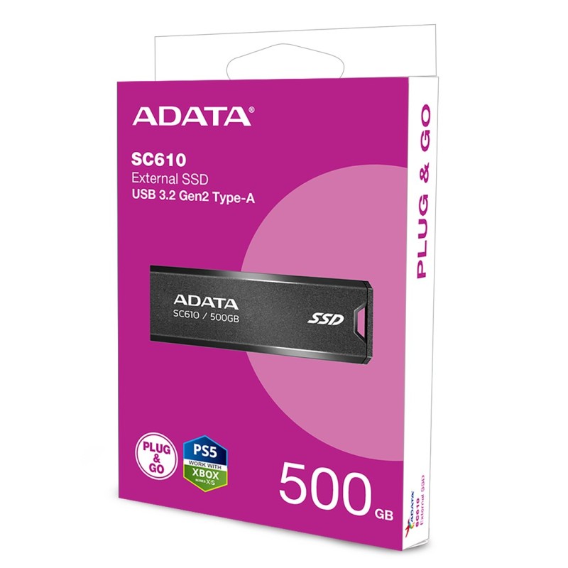 ADATA SC610 500 GB Black ADATA SC610 500 GB Black