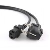 Gembird PC-186-VDE-10M power cable Black CEE7/4 C14 coupler