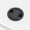 Huzaro Hero 2.5 White RGB gaming desk