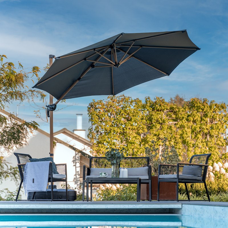 Garden umbrella ROMA S anthracite Garden umbrella ROMA S anthracite