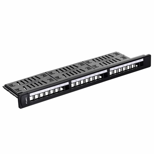 Lanberg PPKS-1124-B patch panel 1U