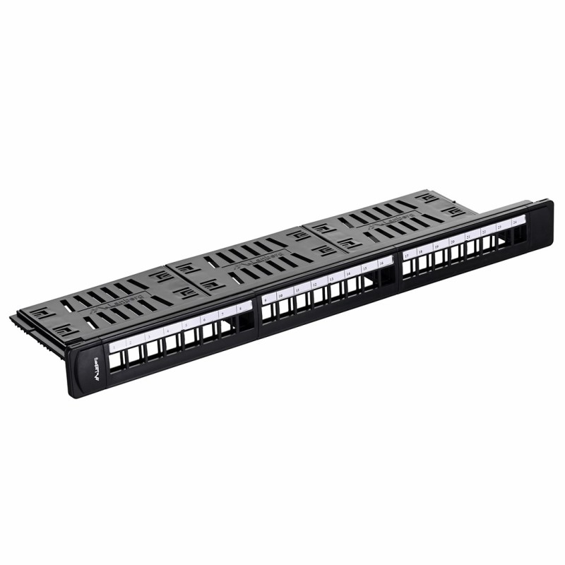 Lanberg PPKS-1124-B patch panel 1U