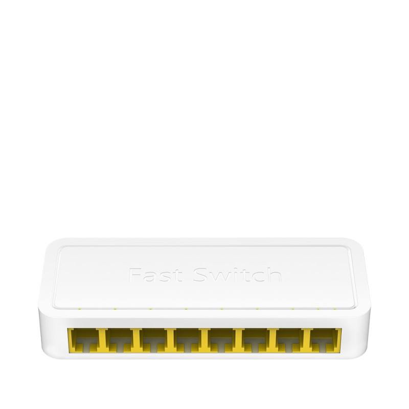 Cudy FS108D network switch Fast Ethernet (10/100) White