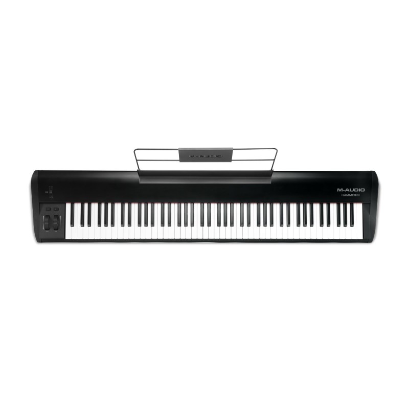 M-AUDIO HAMMER 88 MIDI keyboard 88 keys USB Black, White M-AUDIO HAMMER 88 MIDI keyboard 88 keys USB Black, White