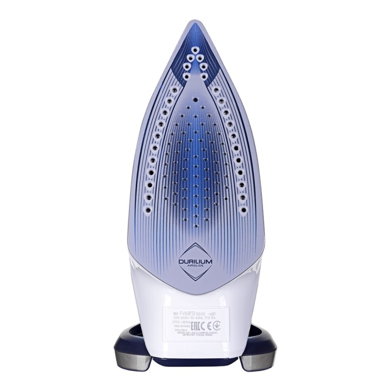 Tefal Ultimate Pure FV6812E0 iron Steam iron 2800 W Blue, Silver Tefal Ultimate Pure FV6812E0 iron Steam iron 2800 W Blue, Silver