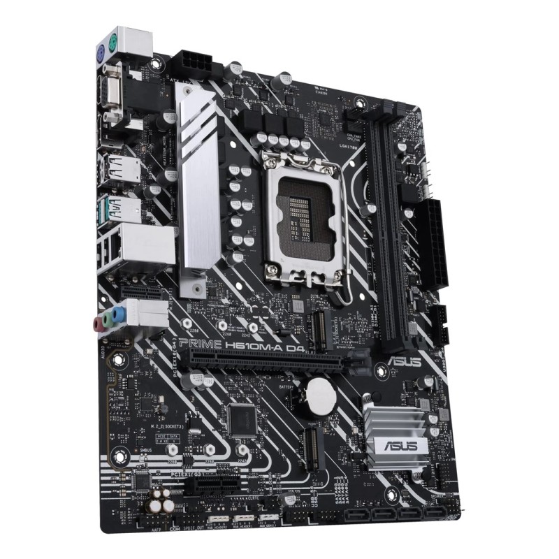 ASUS PRIME H610M-A D4-CSM Intel H610 LGA 1700 micro ATX ASUS PRIME H610M-A D4-CSM Intel H610 LGA 1700 micro ATX