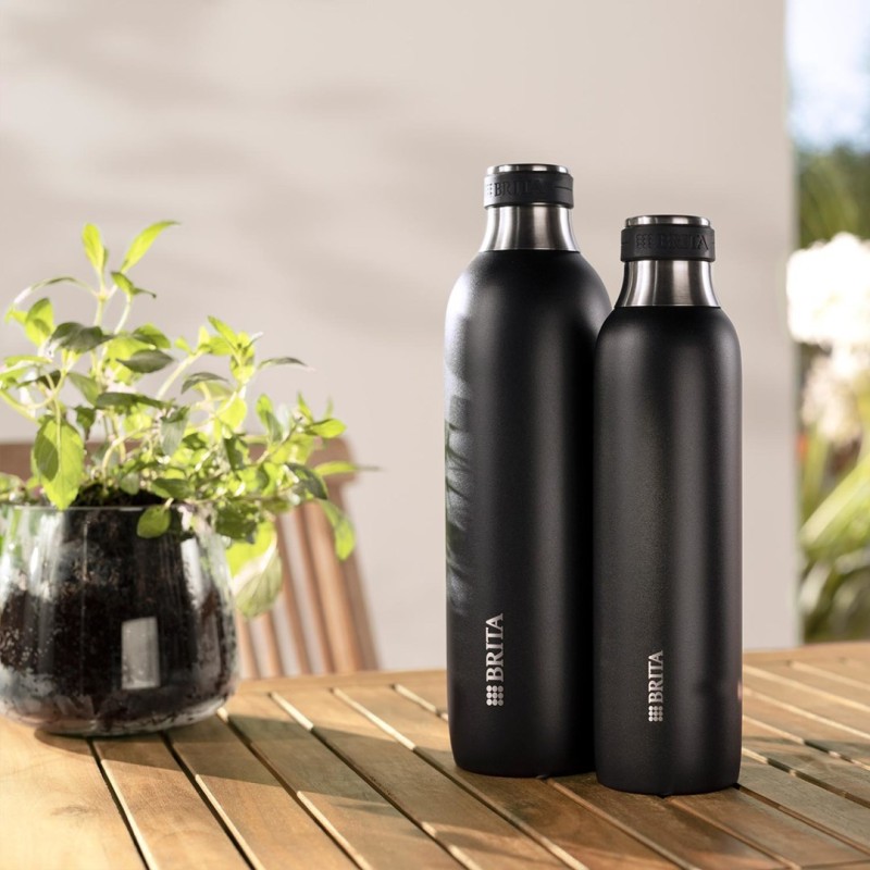 Brita sodaTRIO bottle (1 l; black) Brita sodaTRIO bottle (1 l; black)