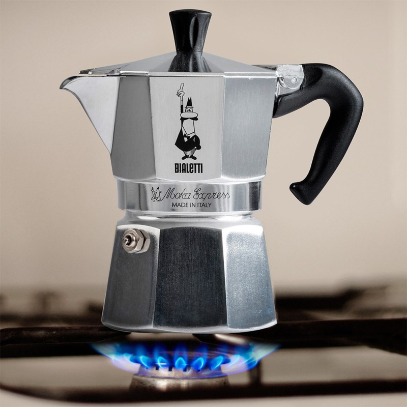 Bialetti Moka Express Moka pot 0.06 L Aluminium, Black Bialetti Moka Express Moka pot 0.06 L Aluminium, Black
