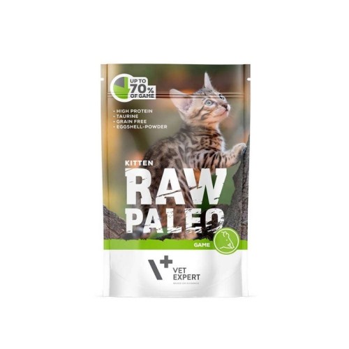 RAW PALEO Kitten Cat Venison - wet food for kittens - 100 g RAW PALEO Kitten Cat Venison - wet food for kittens - 100 g