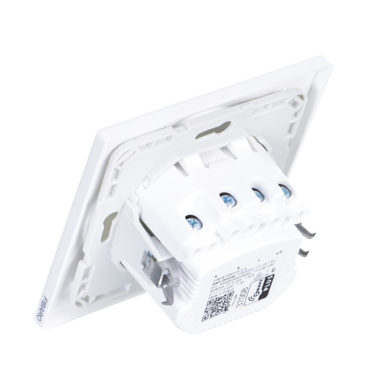 Fibaro Walli socket-outlet Type E White Fibaro Walli socket-outlet Type E White