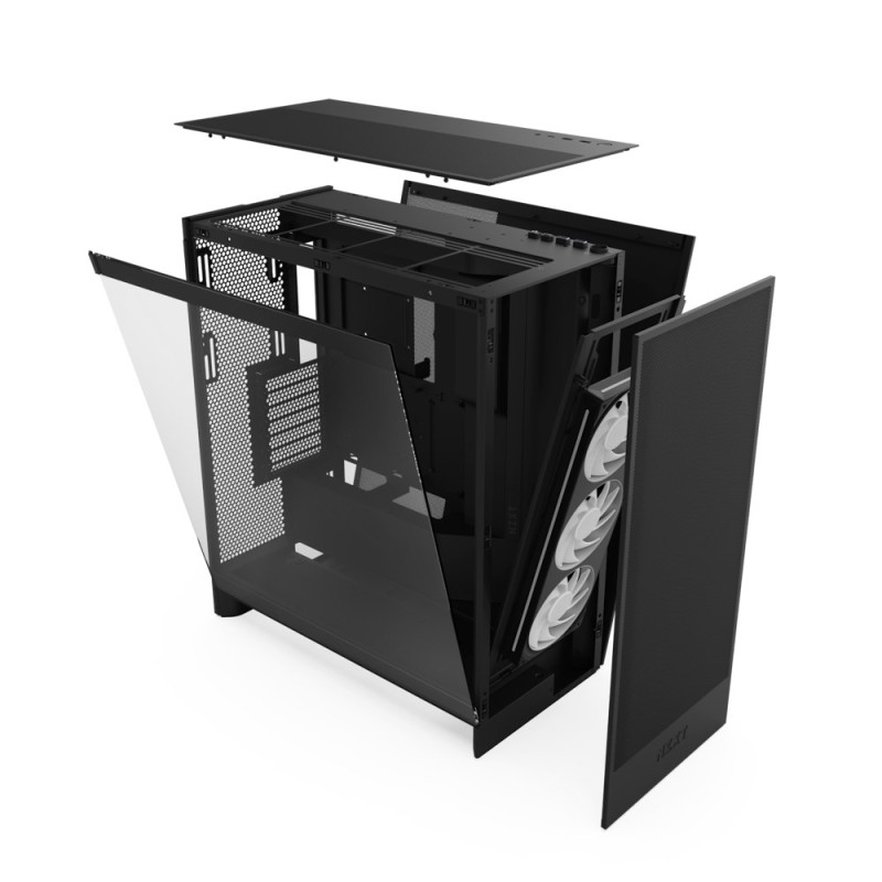 NZXT H7 Flow RGB Midi Tower Black NZXT H7 Flow RGB Midi Tower Black
