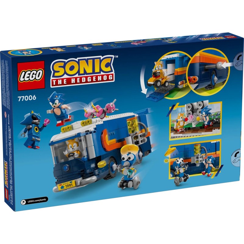 LEGO SONIC THE HEDGEHOG 77006 Team Sonic Command Truck LEGO SONIC THE HEDGEHOG 77006 Team Sonic Command Truck