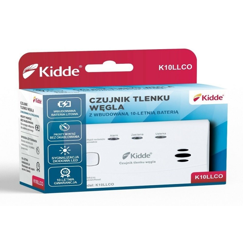 Smoke and carbon monoxide detector K10LLCO KIDDE Smoke and carbon monoxide detector K10LLCO KIDDE