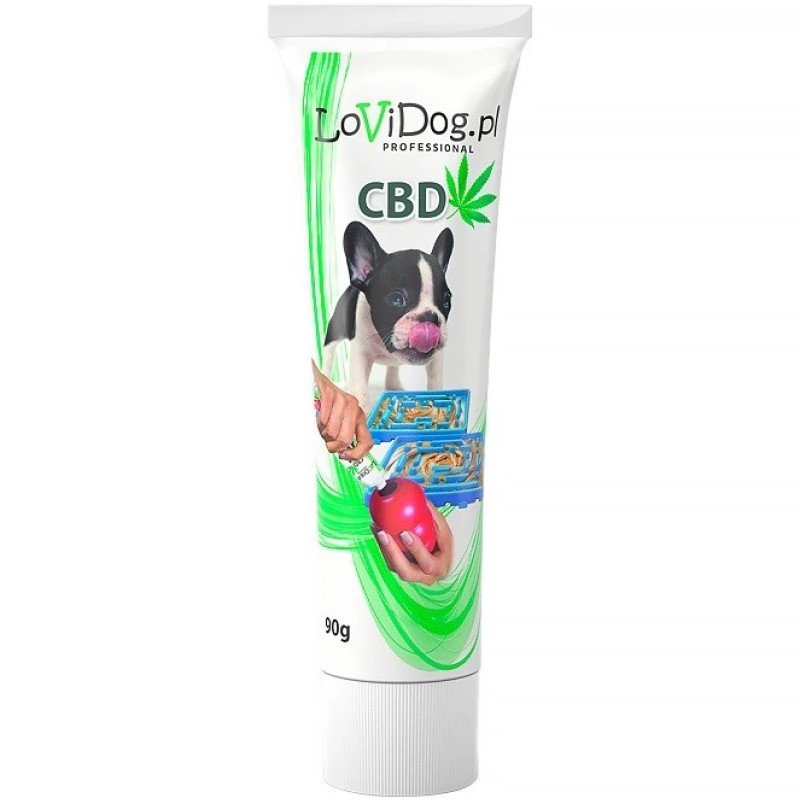 LOVIDOG Functional paste with CBD - dog treat - 90g