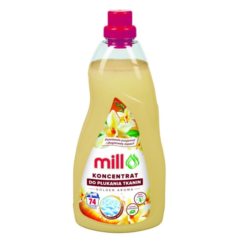 MILL Golden Aroma fabric softener concentrate, 2 l MILL Golden Aroma fabric softener concentrate, 2 l