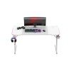 Huzaro Hero 3.3 White RGB - gaming table Huzaro Hero 3.3 White RGB - gaming table