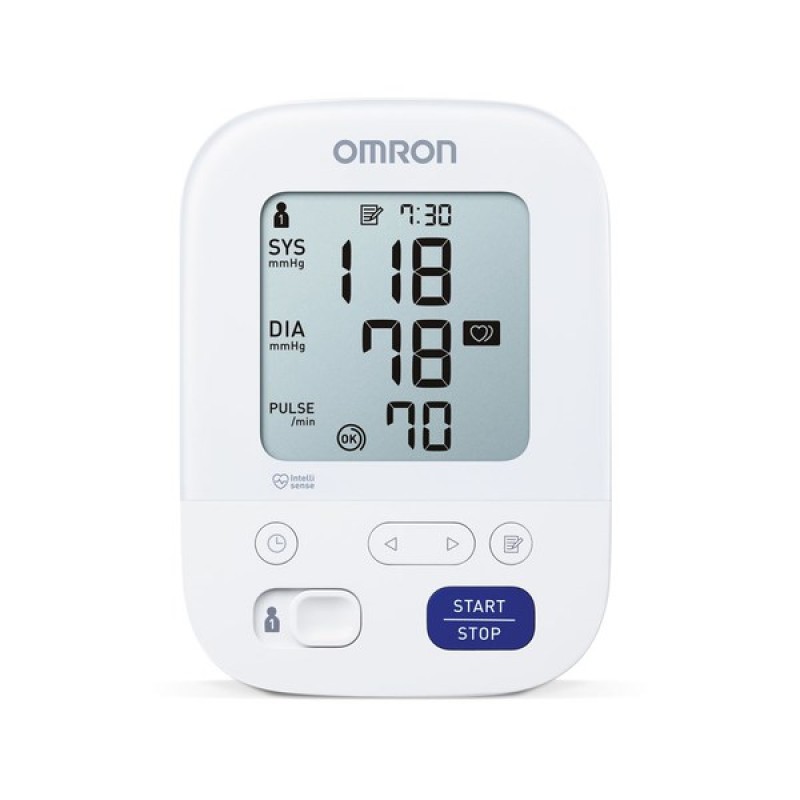 Omron M3 COMFORT Upper Arm Blood Pressure Monitor + Power Supply Gift Set Omron M3 COMFORT Upper Arm Blood Pressure Monitor + Power Supply Gift Set