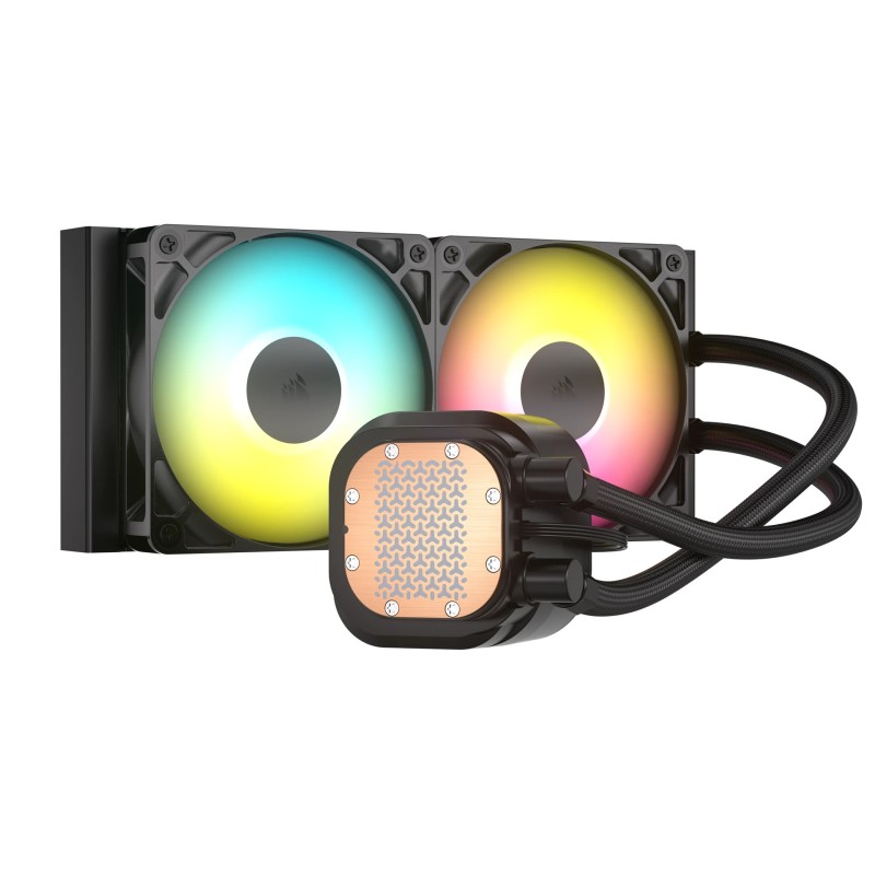 Corsair Nautilus 240 RS ARGB Liquid Processor All-in-one liquid cooler Black 1 pc(s) Corsair Nautilus 240 RS ARGB Liquid Processor All-in-one liquid cooler Black 1 pc(s)