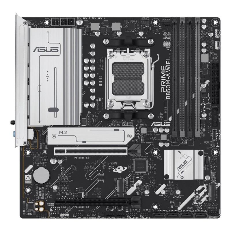 ASUS PRIME B850M-A WIFI AMD B850 Socket AM5 micro ATX ASUS PRIME B850M-A WIFI AMD B850 Socket AM5 micro ATX