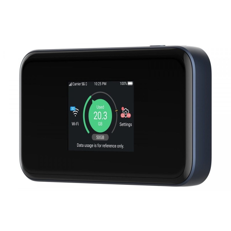 ZTE MU5001 Router Hotspot WiFi6 3800 Mbps 5G LTE Black ZTE MU5001 Router Hotspot WiFi6 3800 Mbps 5G LTE Black