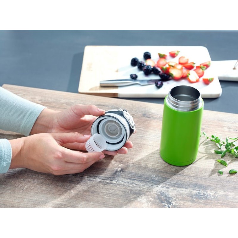 Leifheit 03249 travel mug 350 ml Black, Green Stainless steel Leifheit 03249 travel mug 350 ml Black, Green Stainless steel