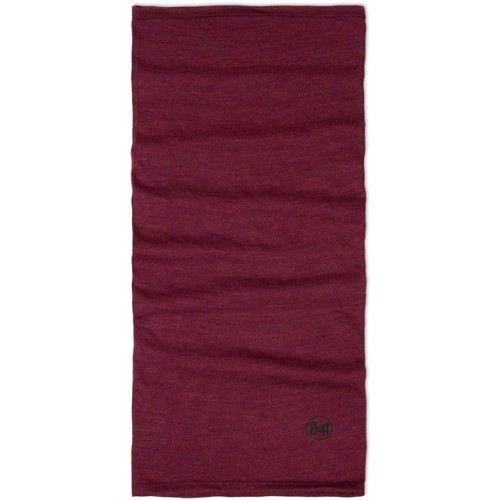 Buff Midweight Merino Wool Multifunctional scarf Red