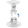 Techly Universal Ceiling Bracket for Projector, White ICA-PM 100WH Techly Universal Ceiling Bracket for Projector, White ICA-PM 100WH