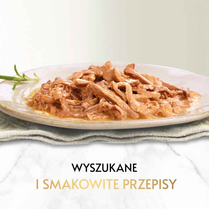 Tuf Tuf kawałki mięsne z rybą dla kota puszka 415g Tuf Tuf kawałki mięsne z rybą dla kota puszka 415g