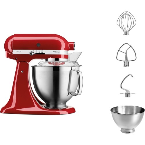 KitchenAid Artisan 5KSM185PS food processor 300 W 4.8 L Red KitchenAid Artisan 5KSM185PS food processor 300 W 4.8 L Red