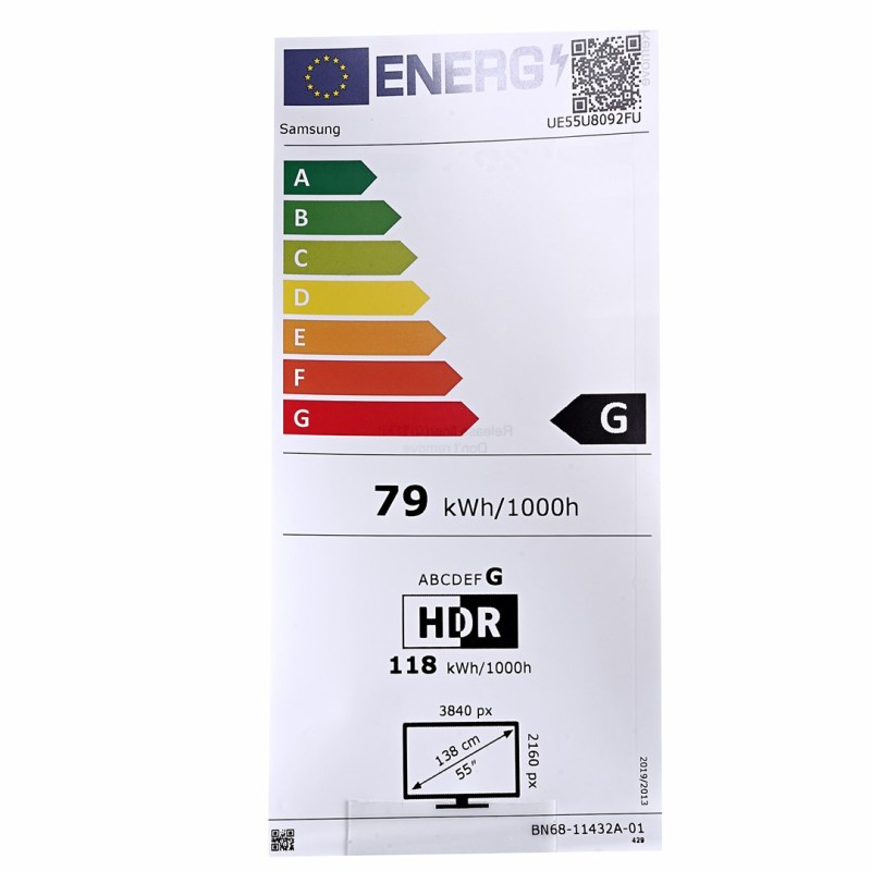 Samsung UE55U8092FU 139.7 cm (55